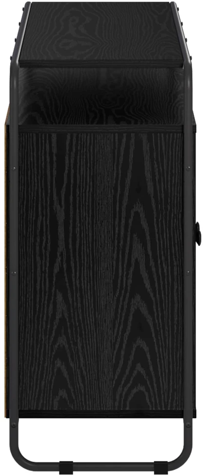 Komoda Juodojo ąžuolo 102 x 35 x 75 cm Apdirbta mediena