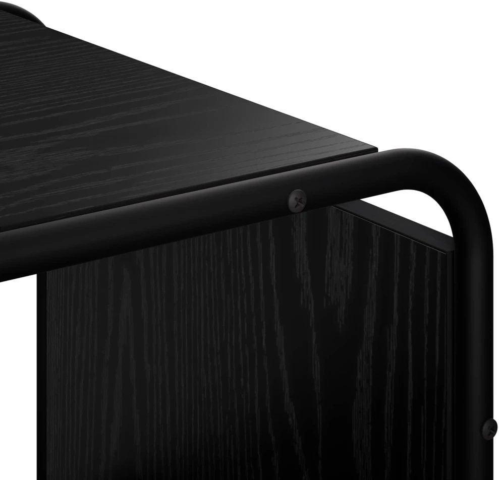 Komoda Juodojo ąžuolo 98 x 37.5 x 75.5 cm Apdorota mediena