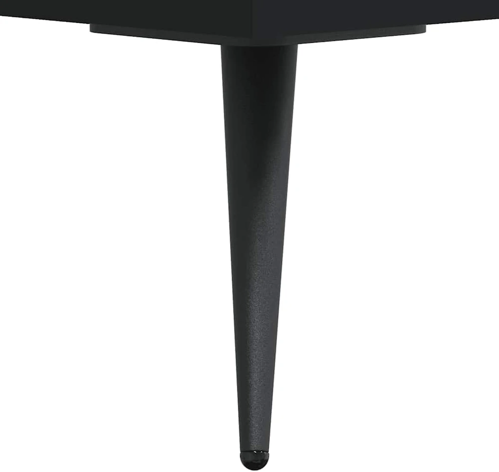 Komoda, juodos spalvos, 69,5x31x115cm, apdirbta mediena