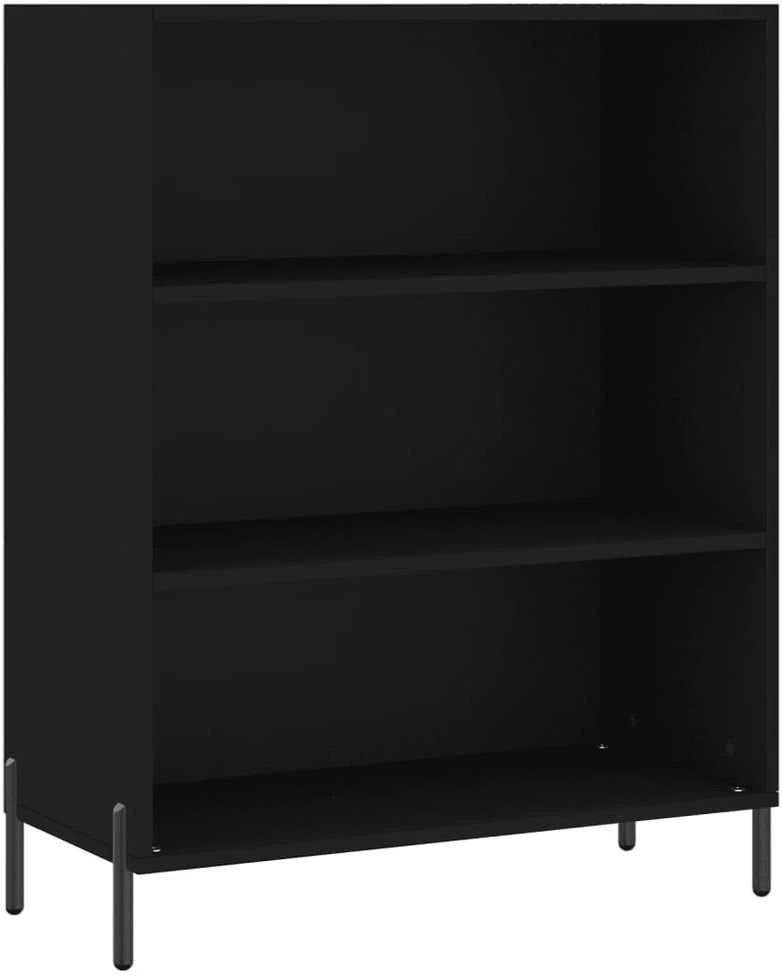 Komoda, juodos spalvos, 69,5x32,5x180cm, apdirbta mediena