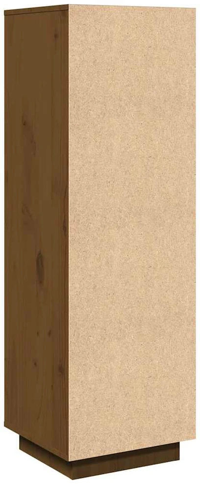 Komoda, medaus ruda, 38x35x117cm, pušies medienos masyvas