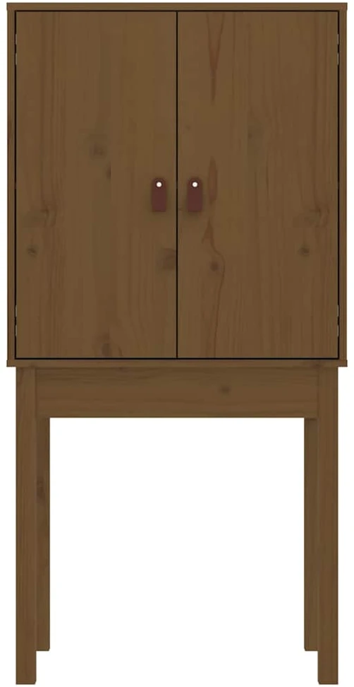 Komoda, medaus ruda, 60x40x120cm, pušies medienos masyvas