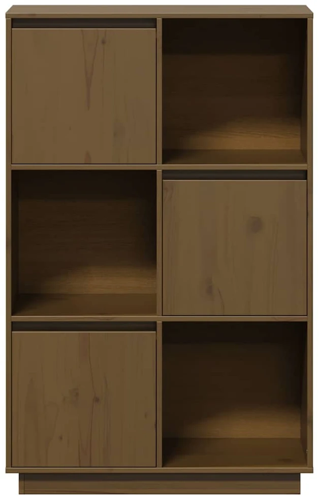 Komoda, medaus ruda, 74x35x117cm, pušies medienos masyvas
