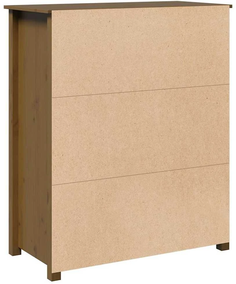 Komoda, medaus ruda, 83x41,5x100cm, pušies medienos masyvas