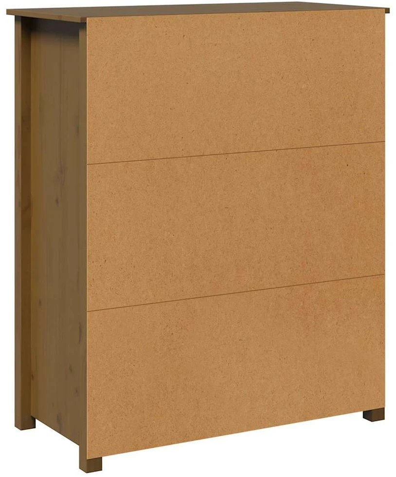 Komoda, medaus ruda, 83x41,5x100cm, pušies medienos masyvas
