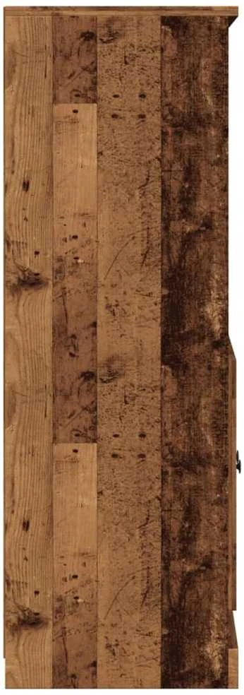 Komoda, medienos spalvos, 60x35,5x103,5cm, apdirbta mediena