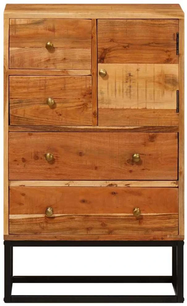 Komoda Natūrali 55 x 30 x 90 cm Kietos akacijos mediena