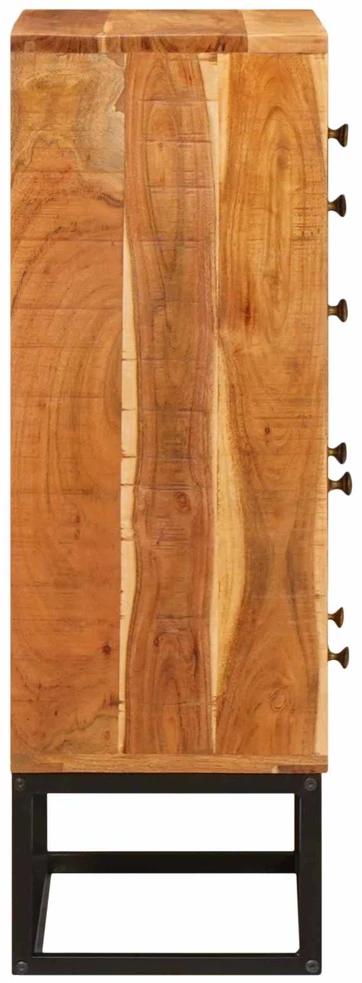 Komoda Natūrali 55 x 30 x 90 cm Kietos akacijos mediena
