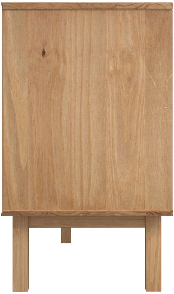 Komoda OTTA Ruda ir juoda 114 x 43 x 73,5 cm