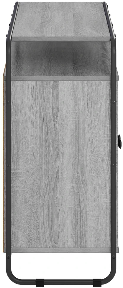Komoda Pilka Sonoma 102 x 35 x 75 cm Apdirbta mediena