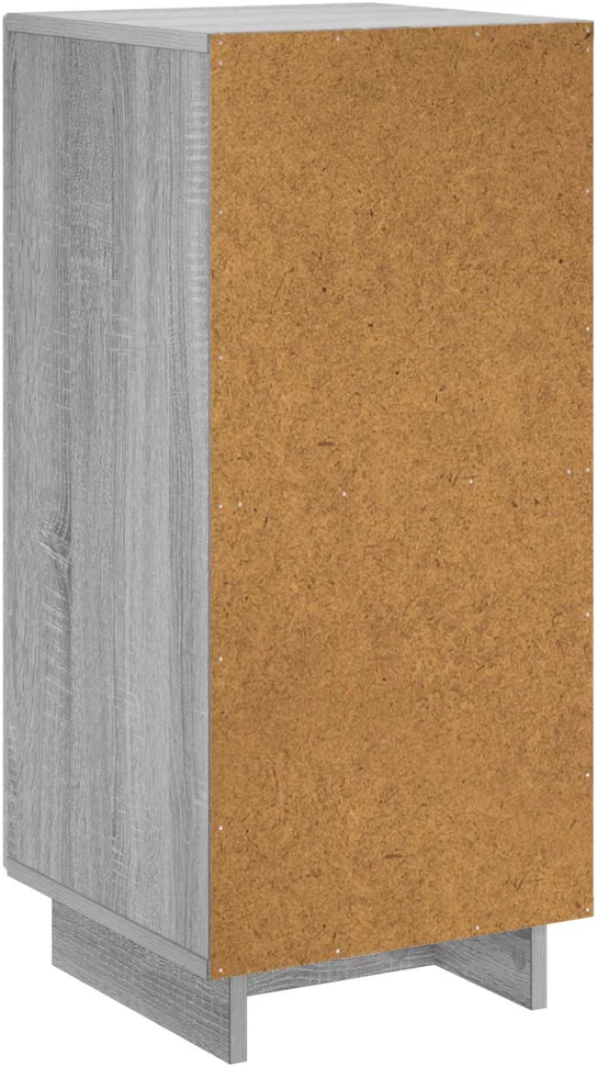 Komoda Pilka Sonoma 33,5 x 34,5 x 75 cm Apdirbta mediena