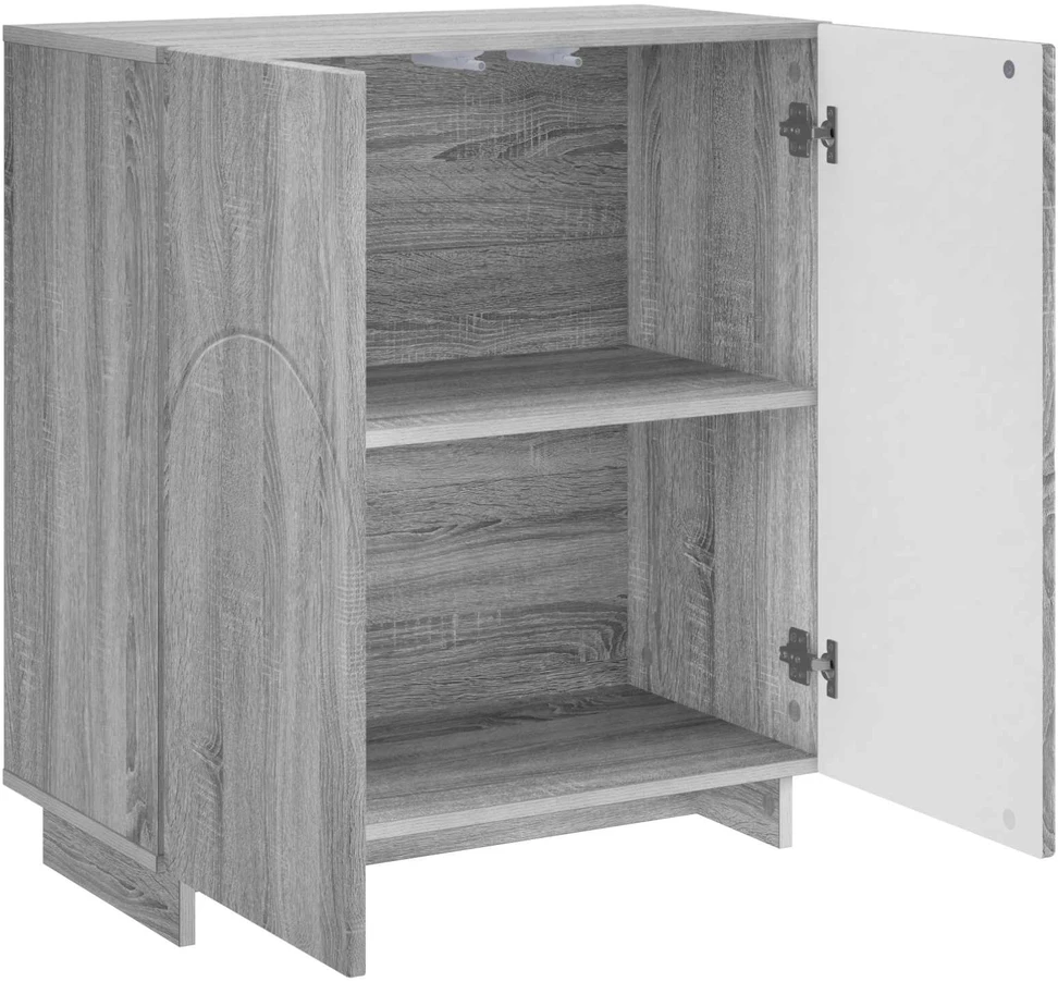 Komoda Pilka Sonoma 67 x 34.5 x 75 cm Apdorota mediena