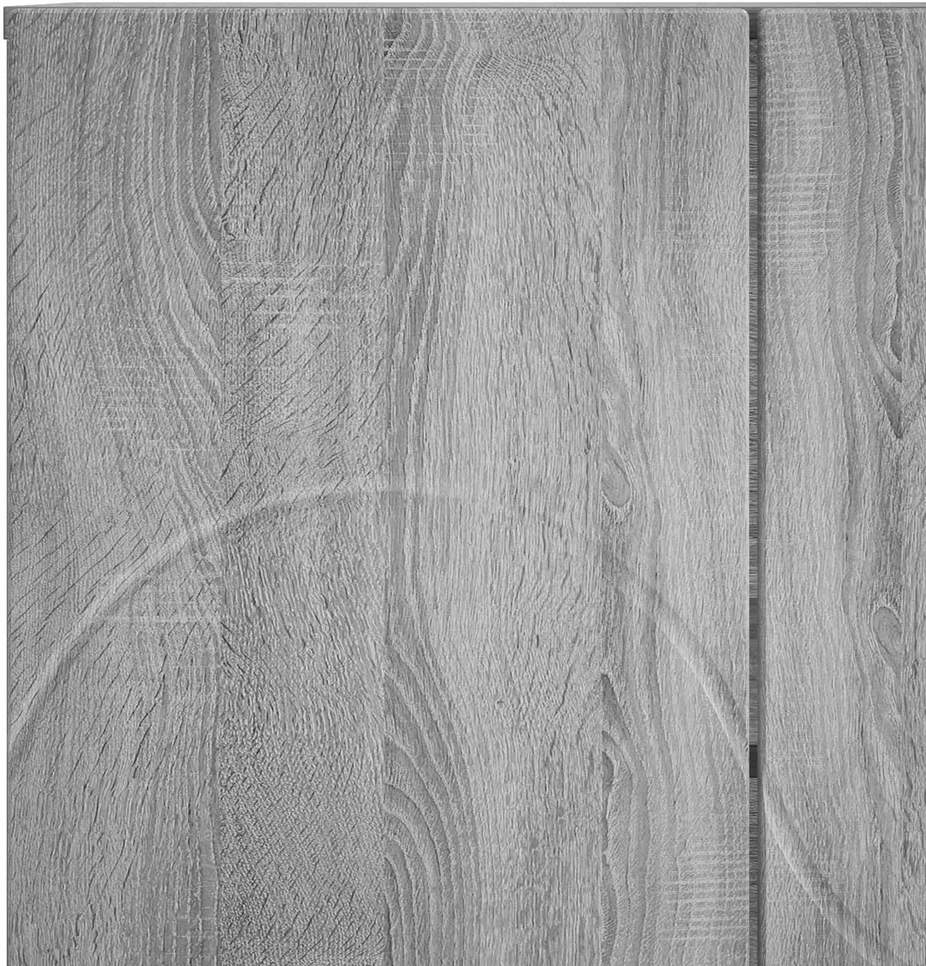 Komoda Pilka Sonoma 67 x 34.5 x 75 cm Apdorota mediena