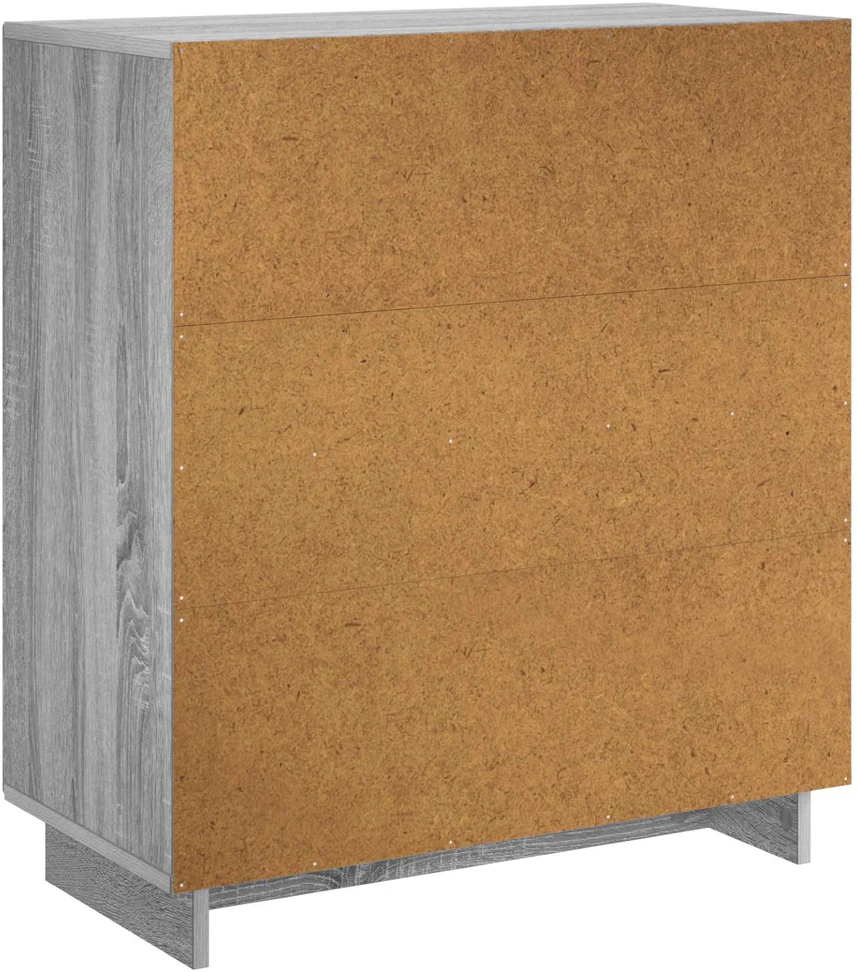 Komoda Pilka Sonoma 67 x 34.5 x 75 cm Apdorota mediena