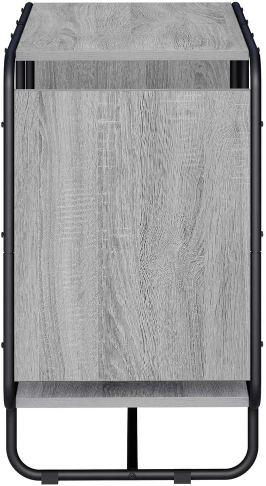 Komoda Pilka Sonoma 80 x 37,5 x 64,5 cm Apdorota mediena