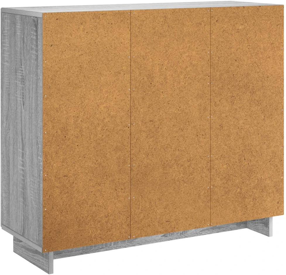 Komoda Pilka Sonoma 85,5 x 31 x 75 cm Apdirbta mediena