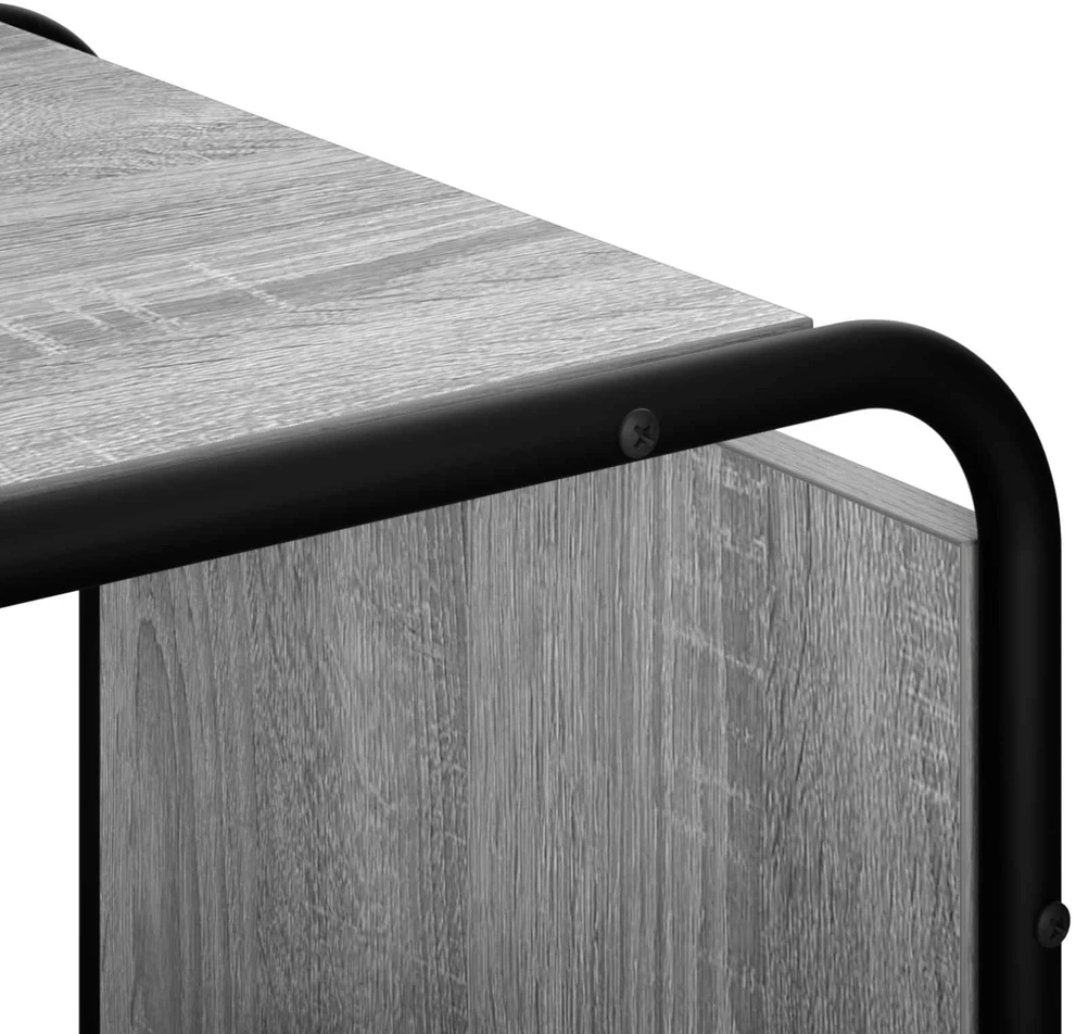 Komoda Pilka Sonoma 98 x 37.5 x 75.5 cm Apdorota mediena