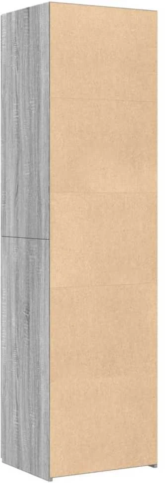 Komoda, pilkos ąžuolo spalvos, 50x42,5x185cm, apdirbta mediena