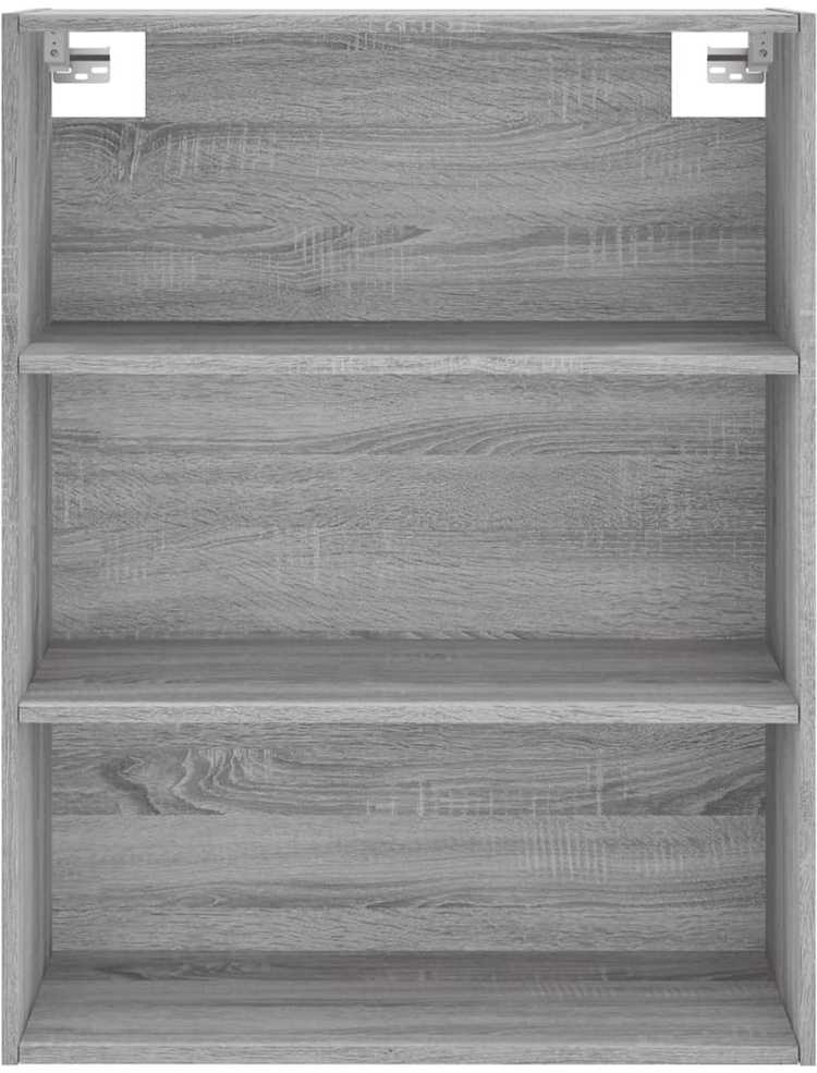 Komoda, pilkos ąžuolo spalvos, 69,5x34x180cm, apdirbta mediena