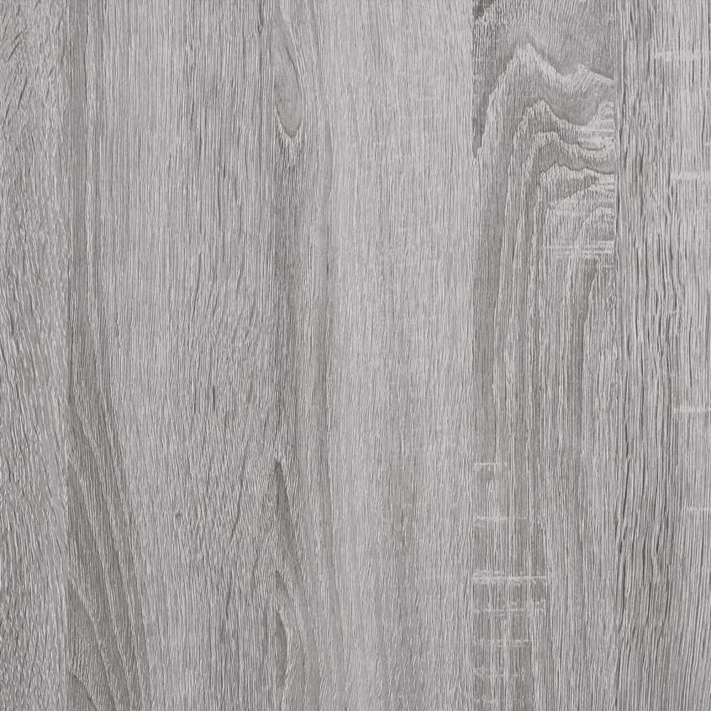 Komoda, pilkos ąžuolo spalvos, 69,5x34x180cm, apdirbta mediena