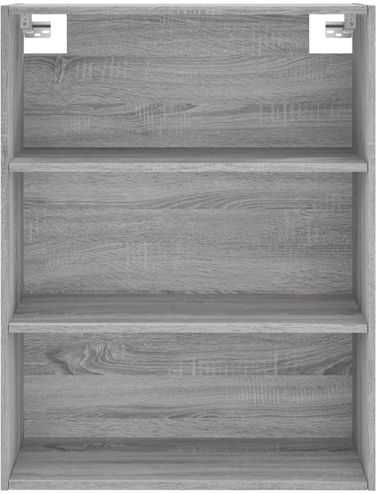 Komoda, pilkos ąžuolo spalvos, 69,5x34x180cm, apdirbta mediena