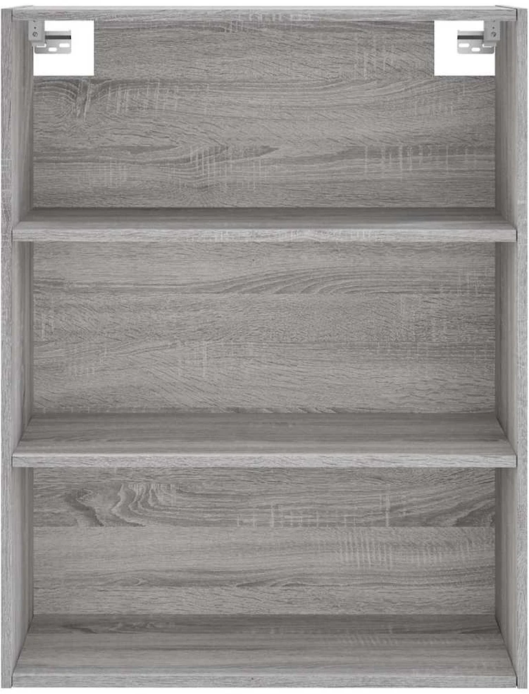Komoda, pilkos ąžuolo spalvos, 69,5x34x180cm, apdirbta mediena