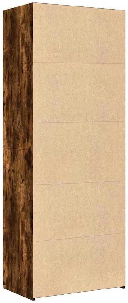Komoda, rudos ąžuolo spalvos, 70x42,5x185cm, apdirbta mediena
