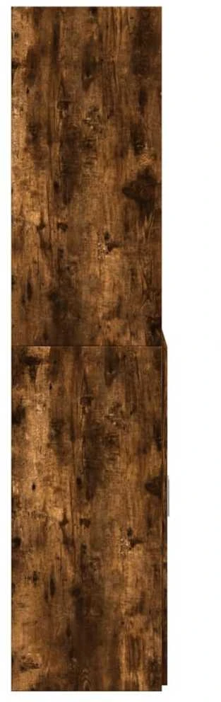 Komoda, rudos ąžuolo spalvos, 70x42,5x185cm, apdirbta mediena