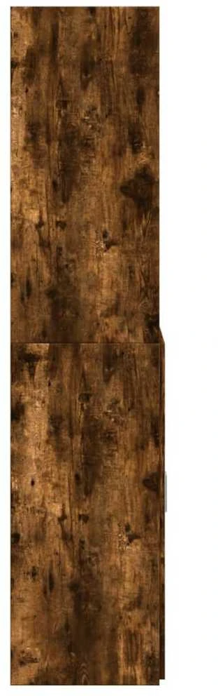 Komoda, rudos ąžuolo spalvos, 70x42,5x185cm, apdirbta mediena