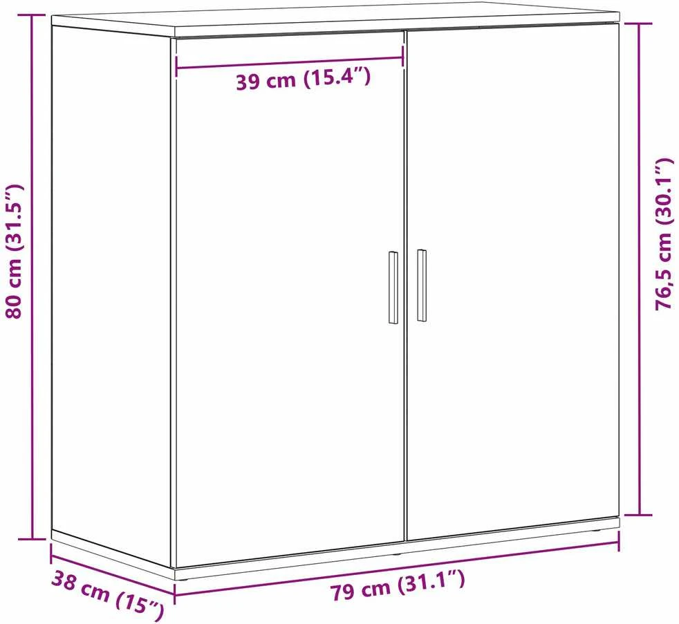 Kabalas Senas medis 79 x 38 x 80 cm Apdirbta mediena