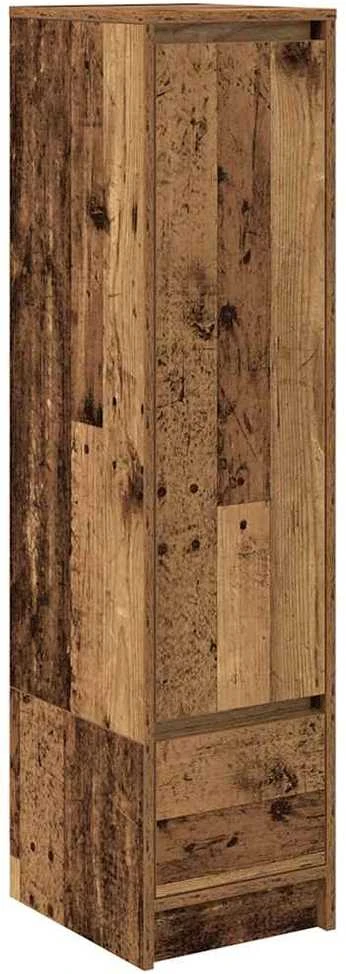 Komoda, sendintos medienos, 29,5x34x119,5 cm, apdirbta mediena