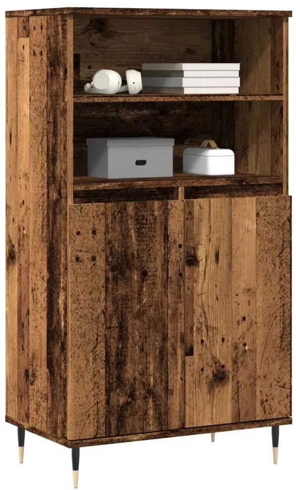 Komoda, sendintos medienos, 60x36x110cm, apdirbta mediena