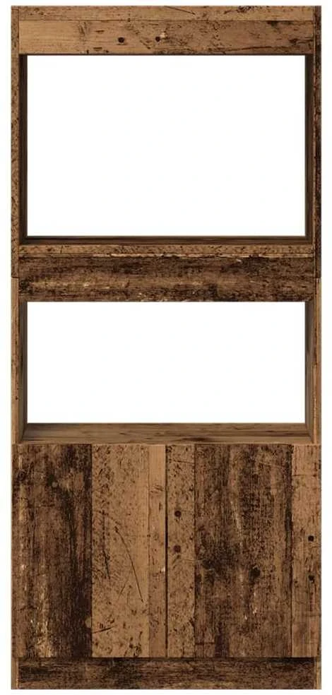 Komoda, sendintos medienos, 63x33x140cm, apdirbta mediena