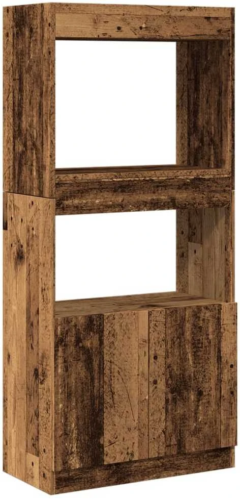 Komoda, sendintos medienos, 63x33x140cm, apdirbta mediena