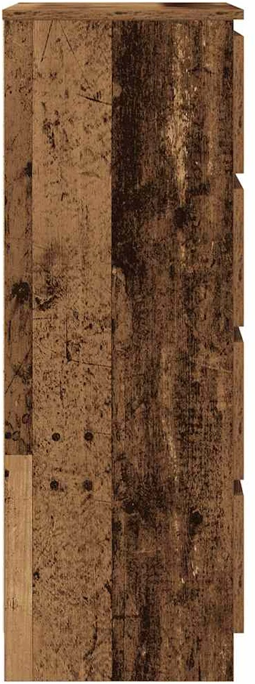 Komoda, senos medienos, 60x35x98,5 cm, inžinerinė mediena