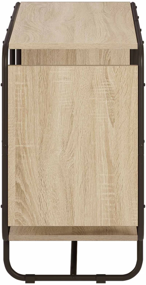 Komoda Sonoma ąžuolas 93,5 x 37,5 x 64,5 cm Apdorota mediena