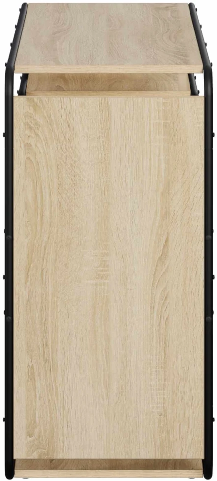 Komoda Sonoma ąžuolas 98 x 37.5 x 75.5 cm Apdorota mediena