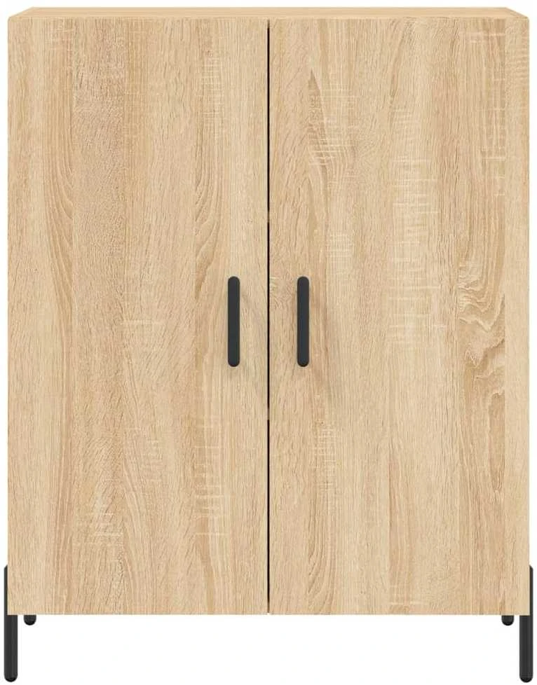 Komoda, sonoma ąžuolo spalvos, 69,5x34x180cm, apdirbta mediena