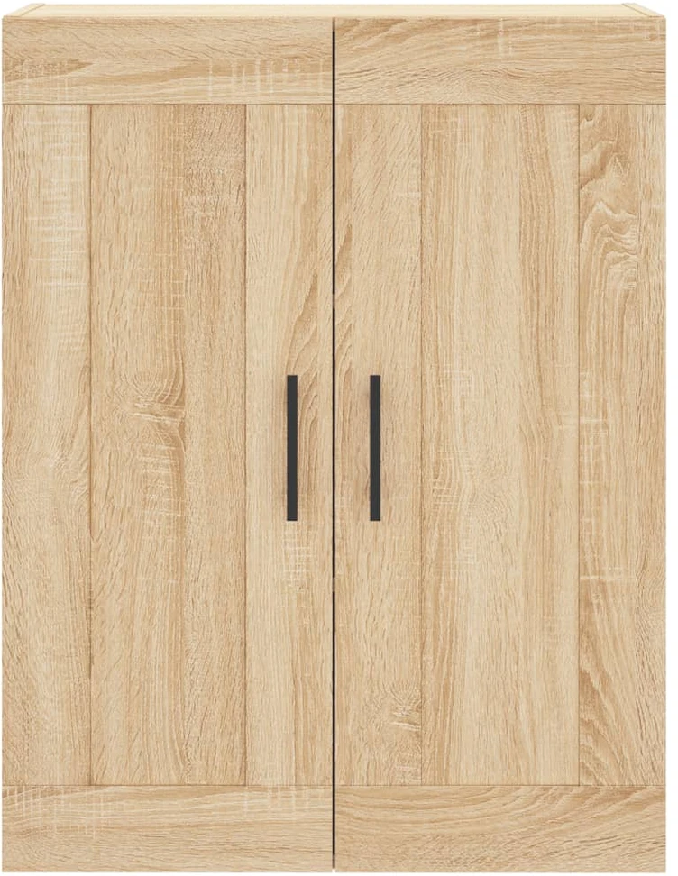 Komoda, sonoma ąžuolo spalvos, 69,5x34x180cm, apdirbta mediena