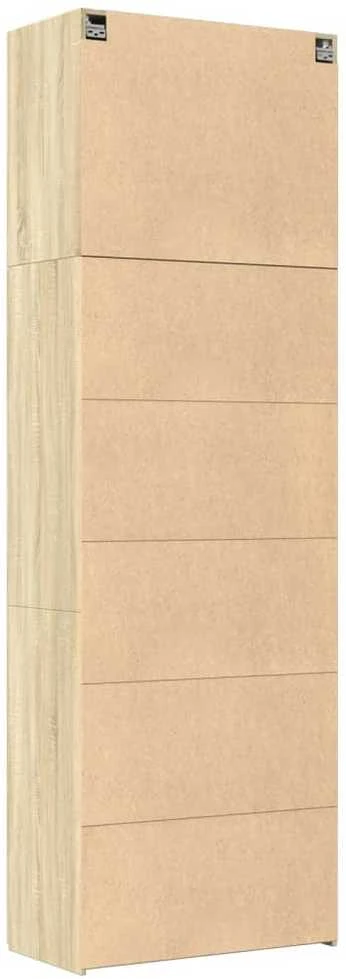 Komoda, sonoma ąžuolo spalvos, 80x42,5x249cm, apdirbta mediena