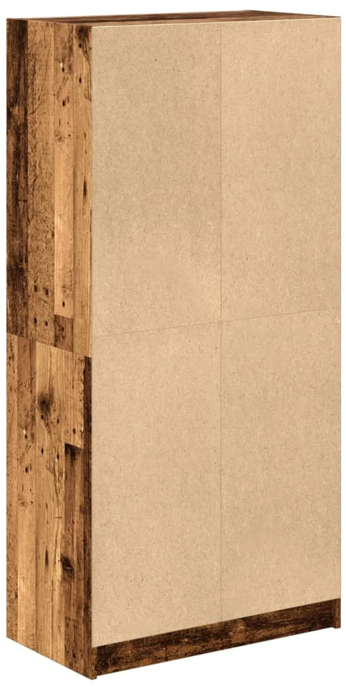 Komoda su durelėmis, medienos, 68x37x142cm, apdirbta mediena