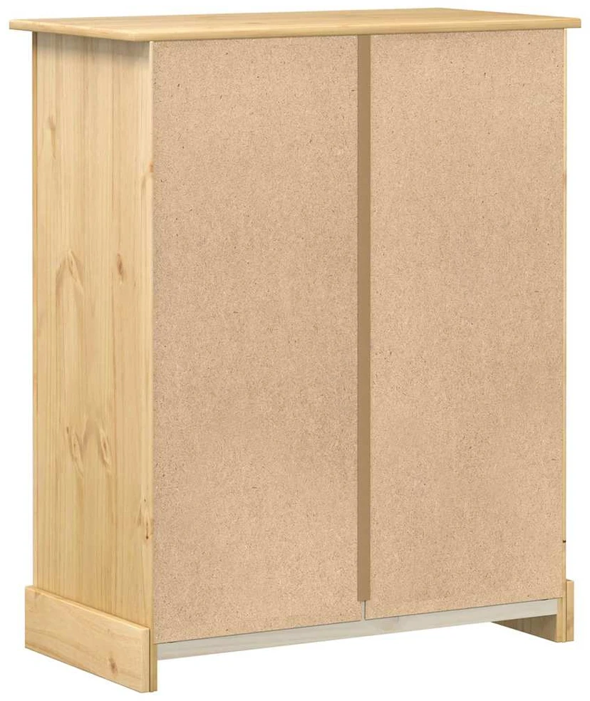 Komoda su stalčiais Corona, 92x48x114cm, pušies masyvas