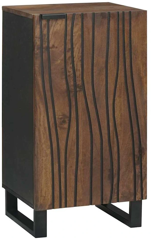Komodas Ruda 40 x 33 x 75 cm mango medienos masyvas