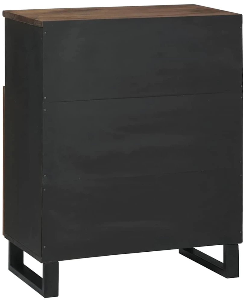 Komodas Ruda 60 x 33 x 75 cm mango medienos masyvas