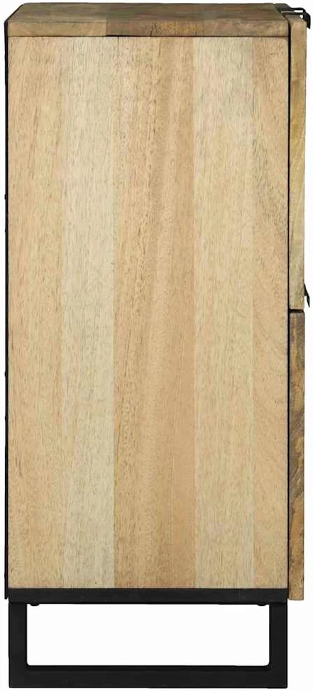 Komodas Ruda 60 x 33 x 75 cm mango medienos masyvas