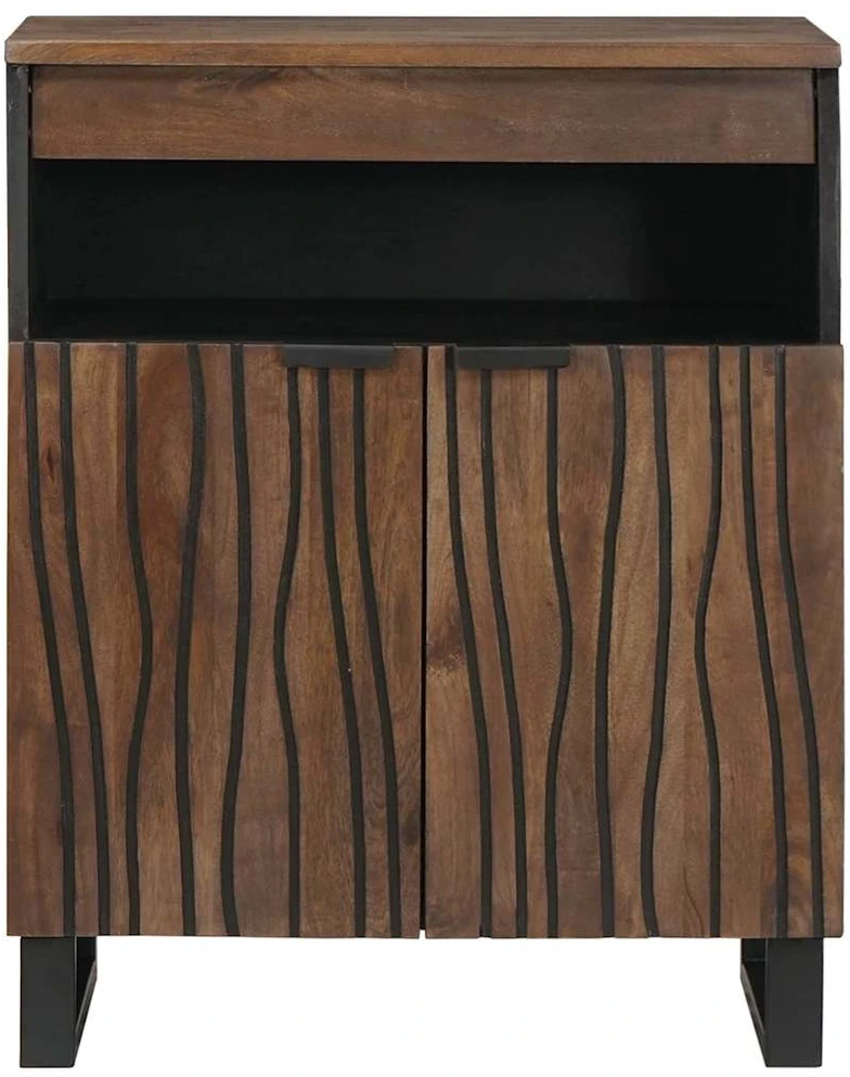 Komodas Ruda 60 x 33 x 75 cm mango medienos masyvas