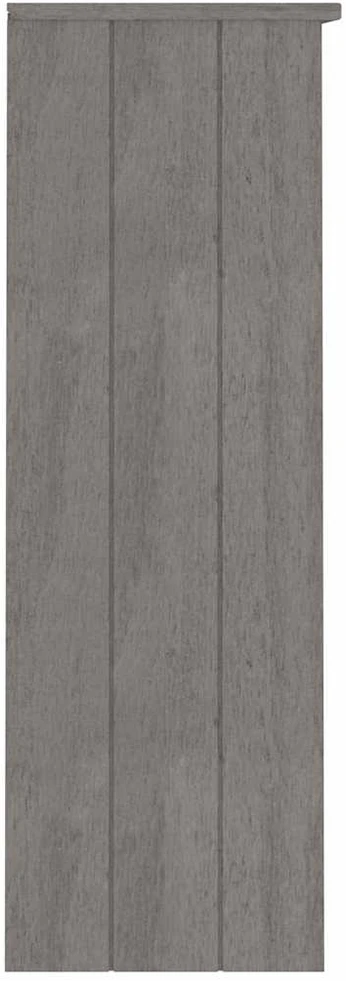 Komodos viršus HAMAR, šviesiai pilkas, 85x35x100cm, pušis