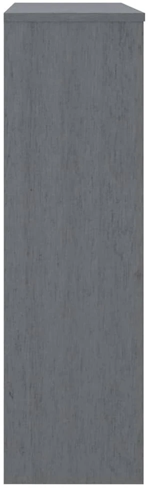 Komodos viršus HAMAR, tamsiai pilkas, 90x30x100cm, pušis