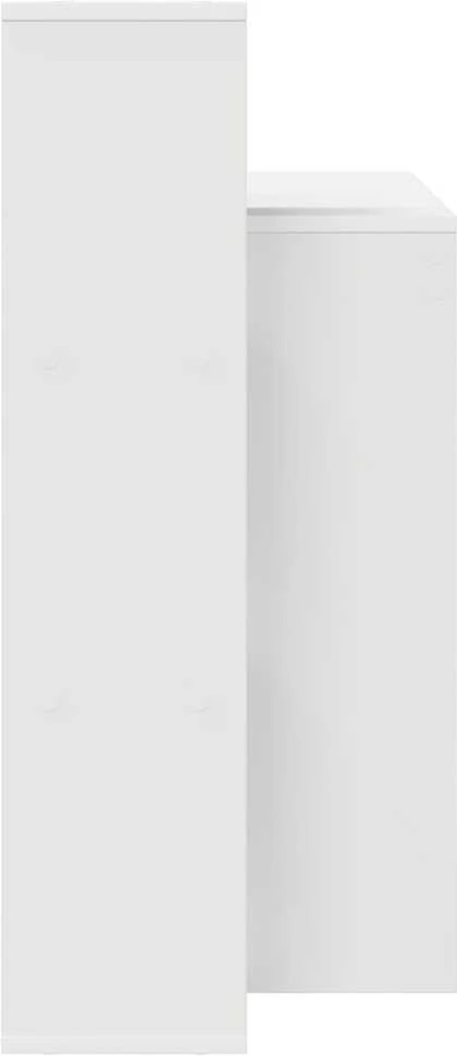Stalas Balta Apdirbta mediena 100 x 40 x 90 cm
