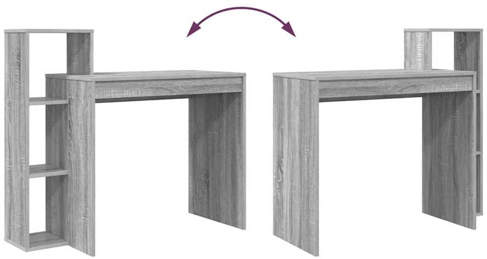 Stalas Pilkas Sonoma Apdirbta mediena 100 x 40 x 90 cm